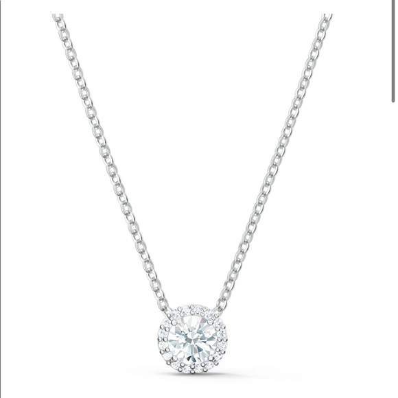Amazon.com: Swarovski Una Angelic Necklace with Clear  Swarovski Angelic Necklace